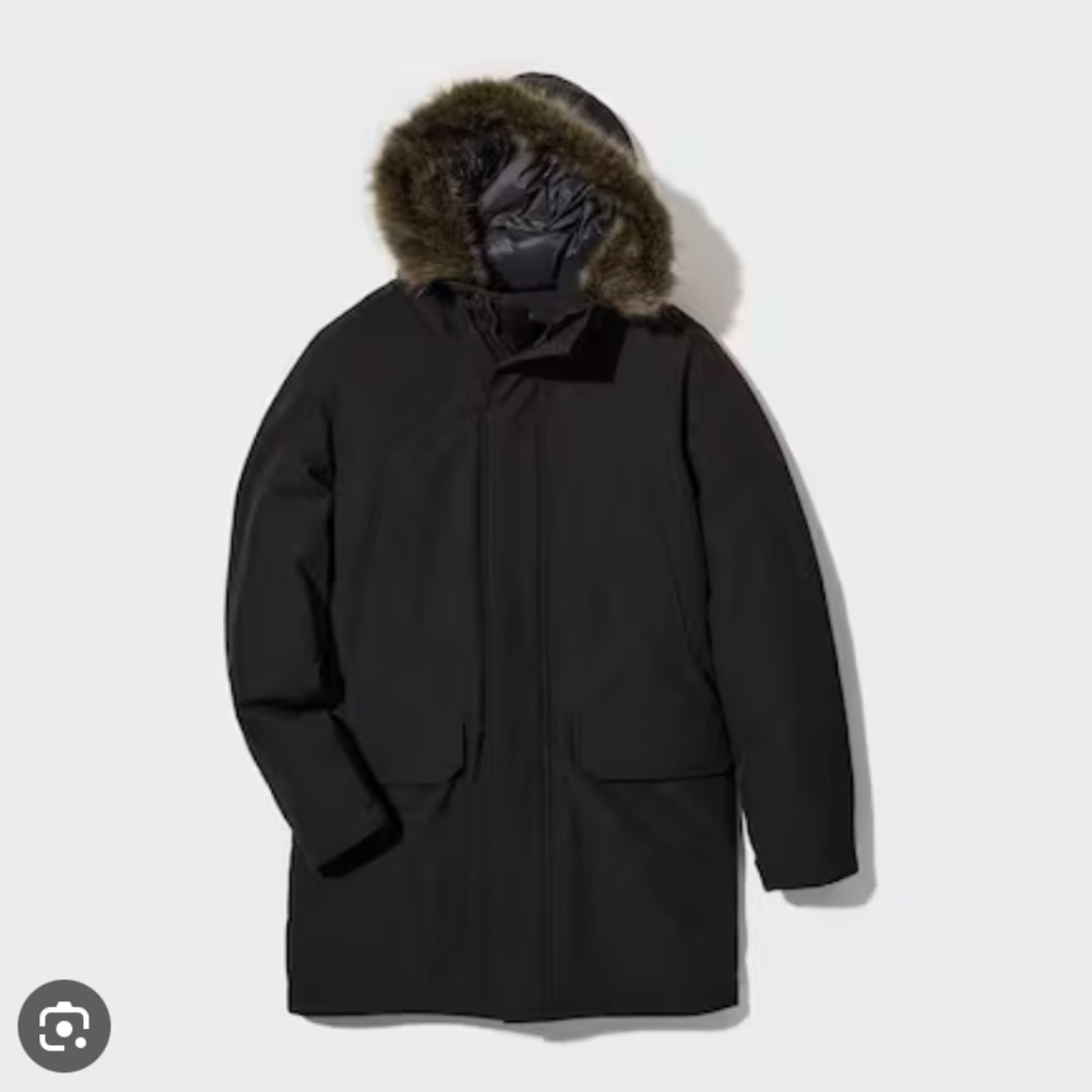 Uniqlo men’s hybrid down ultra warm coat - size S - NEW WITH TAG